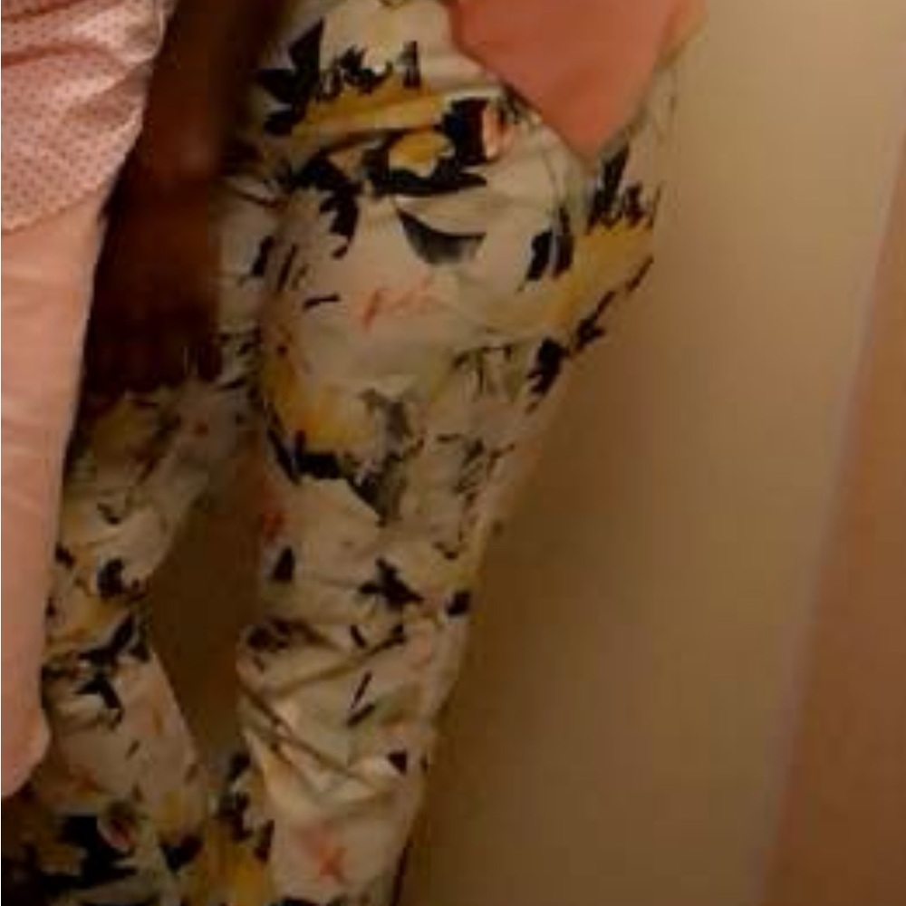 Floral Print Pants